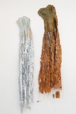 textile art dress